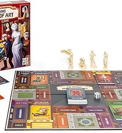 Art Day Board Game – Grand Museum of Art Edition for 2-4 Players