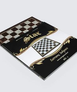 Mega Size Classic Wooden Chess Board for Adults and Kids Family Game 2