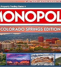 Monopoly Colorado Springs Edition Family Board Game for 2-6 Players 2