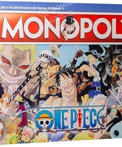 Winning Moves Monopoly One Piece Italian Edition Game for Collectors