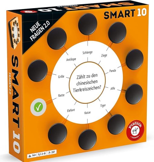 Piatnik 7183 Smart Expansion Questions for Family Edition Games