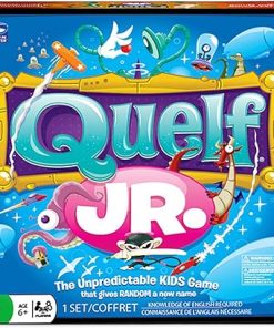 Quelf Jr Board Game by Spin Master for Fun Family Game Nights