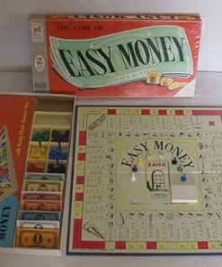 1960’s Vintage Easy Money Game By Milton Bradley 2