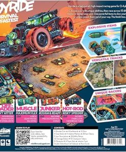 Joyride Car Combat Board Game for Ages 12 and Up, 2-4 Players 2