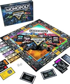Monopoly Monster Jam Game Buy Sell Trade Iconic Trucks Like Grave Digger 2