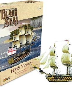 Black Sea’s Warlord The Age of Sail HMS Victory Game – Role Playing Strategy Board Games for Adults, Table Top The Age of Sail Strategic War Gaming Kit-Tabletop Military History RPG with Terrain
