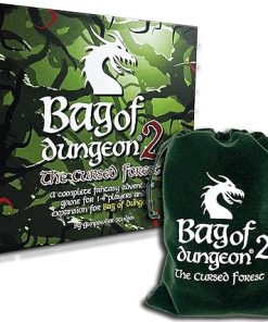 Cursed Forest Family Fantasy Board Game for 1-4 Players Ages 7 Plus