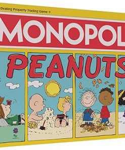 Monopoly Peanuts Board Game Play as Snoopy Collectible Family Game