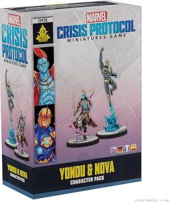 Marvel Crisis Protocol Nova and Yondu Character Pack for Tabletop Play
