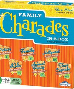 Outset Media Family Charades In A Box Complete Game Set 2