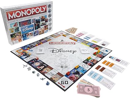 Monopoly Disney Animation Edition Game by Hasbro Gaming 2 Monopoly Disney Animation Edition Game by Hasbro Gaming - Image 2