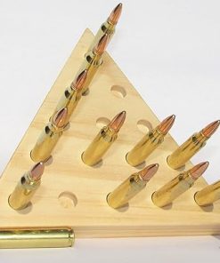Bullet Board Game with Real Bullets and Wood – Unique Gift Idea 2