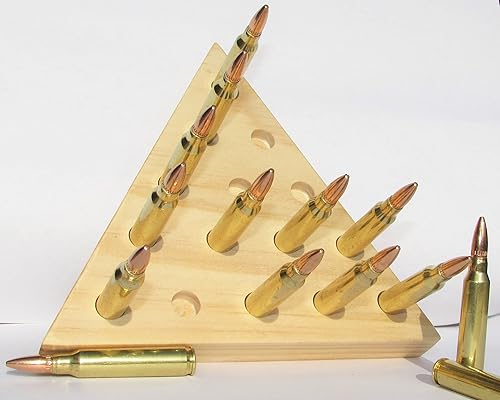 Bullet Board Game with Real Bullets and Wood – Unique Gift Idea 2 Bullet Board Game with Real Bullets and Wood - Unique Gift Idea - Image 2