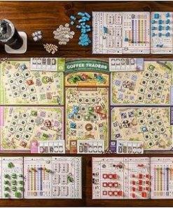 Coffee Traders Strategy Board Game for 3 to 5 Players Ages 12 Plus 2