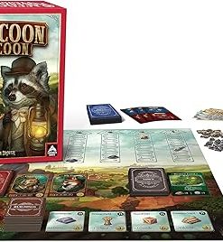 Raccoon Tycoon Board Game for Adults and Family – Fast Fun Strategy Game