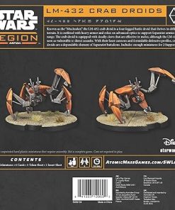 Star Wars Legion LM-432 Crab Droid Unit Expansion Tabletop Miniatures Game 2