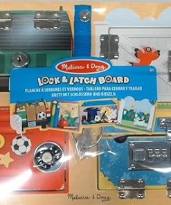 Melissa and Doug Lock and Latch Board Developmental Toy for Ages 3+ 2