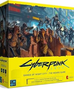 Cyberpunk 2077 Gangs of Night City Board Game Immersive Strategy Fun