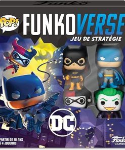 Funko Games Black Mag Extension – French Version – Batman, Batgirl, The Joker and Harley Quinn – 3” (7.6 Cm) POP! – Light Strategy Board Game for Children & Adults (Ages 10+) – 2-4 Players