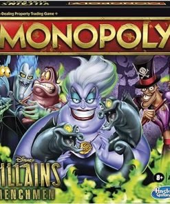 Monopoly Disney Villains Henchmen Edition Board Game for Kids Ages 8+