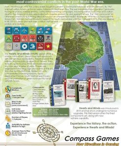 CPS Hearts and Minds Board Game The Vietnam War 1965 to 1975 3rd Edition 2
