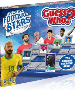 Football Stars Guess Who? Board Game with Messi Ronaldo Kane Salah