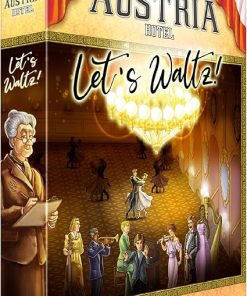 Grand Austria Hotel Let’s Waltz Board Game Expansion – Dance Your Way to Victory! Action Drafting Strategy Game for Kids & Adults, Ages 12+, 2-4 Players, 90-120 Minute Playtime, Made by Lookout Games