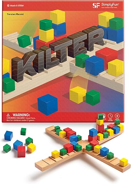 SimplyFun Kilter Educational Game of Levers Motion for Kids Ages 8 Plus SimplyFun Kilter Educational Game of Levers Motion for Kids Ages 8 Plus
