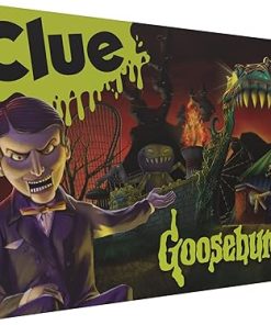 CLUE: Goosebumps, Classic Board Game Inspired R.L. Stine’s Goosebumps Novels, Thwart Slappy’s Sinister Plan with Friends and Family of All Ages, Officially Licensed Scholastic Merchandise