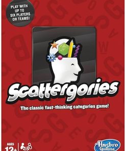 Scattergories Refresh Edition Game for Fun Family Activities
