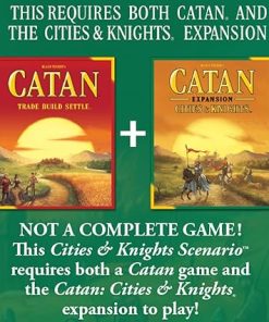 CATAN Conquerors Expansion – Defend Catan from Invasion – Strategy Game 2