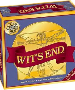Wit’s End — A Smart, Mind-Bending Trivia & Brain Teaser Game That Will Challenge Your Wits & Knowledge — Adult & Family Night Fun