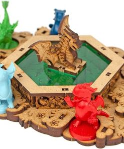 TowerRex Organizer for Flamecraft – 7 Dragons Tray and Storage Box Upgrade 2