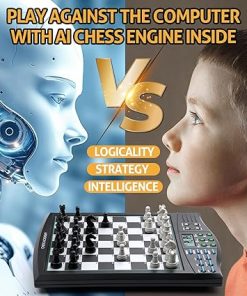 Chess Academy Voice Teaching System for Enhanced Learning Experience  
Magnetic Electronic Chess Set with Strong Pieces for Kids and Adults  
Electronic Chess Board Rated ELO 2000 for Serious Players  
Smart Chess Board for Effective Brain Training and Strategy Development 2