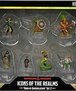 Dungeons and Dragons Icons of the Realms Tomb of Annihilation Figure Set