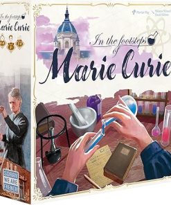 Marie Curie Strategic Biographical Board Game for Ages 10+ 2 to 4 Players