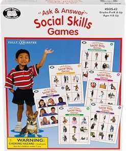 Ask and Answer Social Skills Games by Super Duper Publications