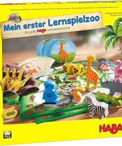 HABA My Very First Educational Play Zoo 10 Games for Kids Ages 3+