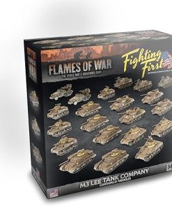 US M3 Lee Tank Company in Flames of War Fighting First Mid-War