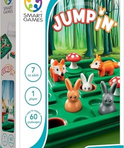Smart Games – Jump in’, Puzzle Game with 60 Challenges, 7+ Years