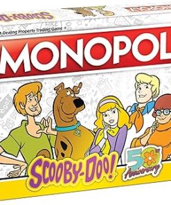 Scooby-Doo! Monopoly Board Game Classic with Iconic Characters