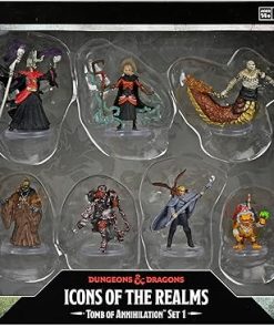 Dungeons and Dragons Icons of The Realms Tomb of Annihilation Figure Set