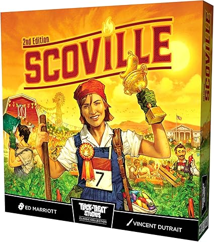 Revitalized Scoville 2E Hot and Spicy Farming Board Game for 1 to 6 Players Revitalized Scoville 2E Hot and Spicy Farming Board Game for 1 to 6 Players