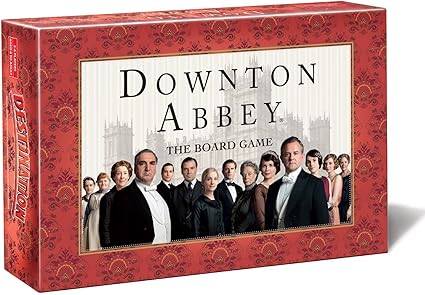 Downton Abbey Board Game Red Edition for Engaging Family Fun
