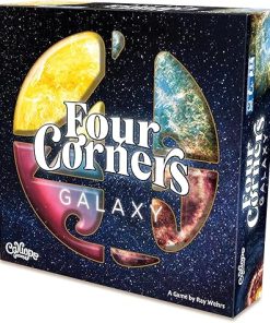 Calliope Games Four Corners Galaxy Family Board Game for 1-6 Players