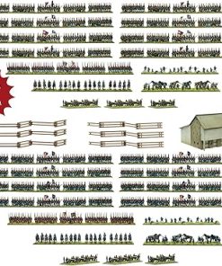 American Civil War Gettysburg Battle Black Powder Wargaming Model Kit 2