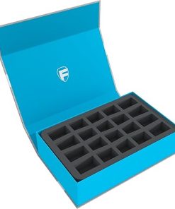Feldherr Magnetic Box Blue for 40 Small Miniatures Storage Solutions