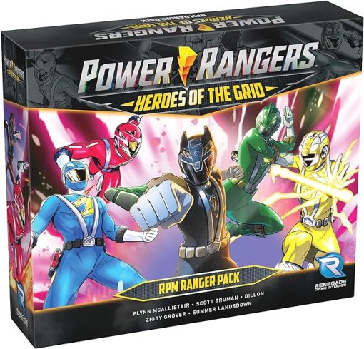 Power Rangers Heroes of The Grid RPM Ranger Pack for 2 to 5 Players