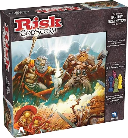 Risk Godstorm Board Game – Command 5 Ancient Cultures in War Strategy Risk Godstorm Board Game - Command 5 Ancient Cultures in War Strategy