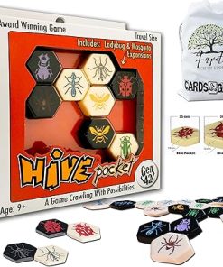 Drawstring Bag Bundle with Hive Pocket Board Game Included